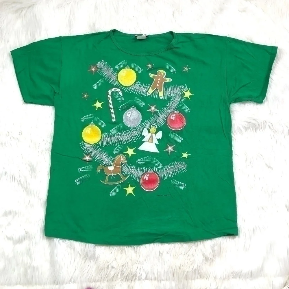 🦄2/$20 Vintage Totes Christmas Night Shirt!